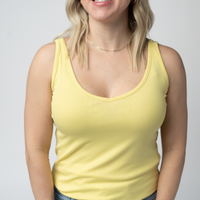 IN STOCK Kennedy Tank - Lemon