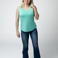 IN STOCK Noelle Tank - Turquoise