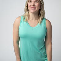IN STOCK Noelle Tank - Turquoise