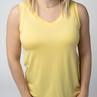 IN STOCK Noelle Tank - Lemon