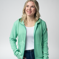 IN STOCK Fullzip Hoodie - Aquamarine