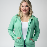 IN STOCK Fullzip Hoodie - Aquamarine