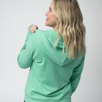 IN STOCK Fullzip Hoodie - Aquamarine