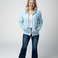 IN STOCK Fullzip Hoodie - Aqua Palm