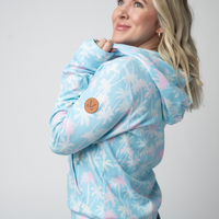 IN STOCK Fullzip Hoodie - Aqua Palm