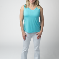 IN STOCK Noelle Tank - Aqua