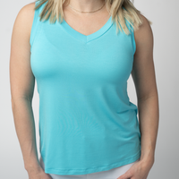 IN STOCK Noelle Tank - Aqua