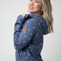 IN STOCK Fullzip Hoodie - Nautical Navy
