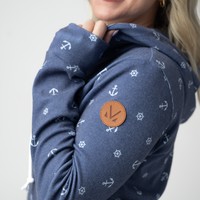 IN STOCK Fullzip Hoodie - Nautical Navy