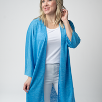 IN STOCK Ellie Cover-Up Kimono - Light Blue