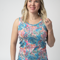 IN STOCK Ava Tank - Tropical Palm