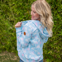 IN STOCK Fullzip Hoodie - Aqua Palm