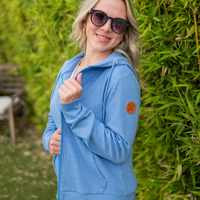 IN STOCK Fullzip Hoodie - Blue