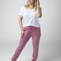 IN STOCK Corrine Joggers - Rose