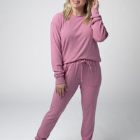 IN STOCK Corrine Joggers - Rose