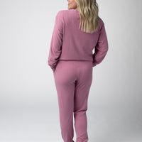 IN STOCK Corrine Joggers - Rose
