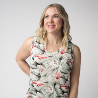 IN STOCK Noelle Tank - Flamingos