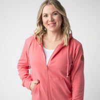 IN STOCK Fullzip Hoodie - Sunkissed Coral