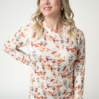 IN STOCK Blair Long Sleeve Top - Autumn Watercolor