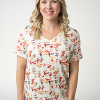 IN STOCK Sophie Top - Autumn Watercolor