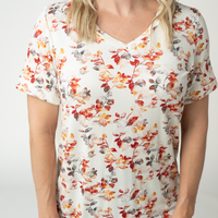 IN STOCK Sophie Top - Autumn Watercolor