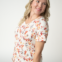 IN STOCK Sophie Top - Autumn Watercolor
