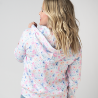 IN STOCK Fullzip Hoodie - Petal Gardens