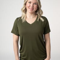 IN STOCK Sophie Top - Dark Olive
