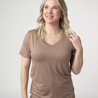 IN STOCK Sophie Top - Mocha