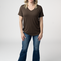 IN STOCK Sophie Top - Brown