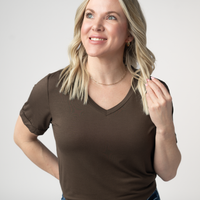 IN STOCK Sophie Top - Brown