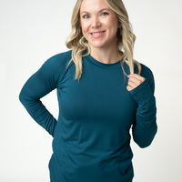 IN STOCK Blair Long Sleeve Top - Teal