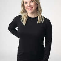 IN STOCK Blair Long Sleeve Top - Black