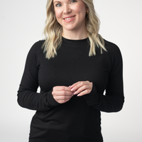 IN STOCK Blair Long Sleeve Top - Black