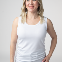 IN STOCK Ava Tank- White