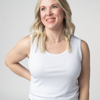 IN STOCK Ava Tank- White