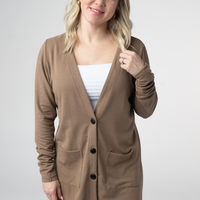 IN STOCK Cori Cardigan - Mocha