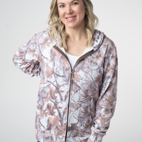 IN STOCK Fullzip Hoodie - Woodsy Camo