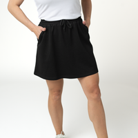 IN STOCK Serena Luxe Skort - Black
