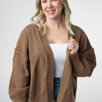 IN STOCK Willow Cardigan - Mocha