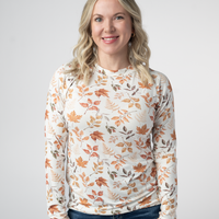 IN STOCK Blair Long Sleeve Top - Harvest Leaves