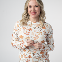 IN STOCK Blair Long Sleeve Top - Harvest Leaves