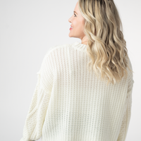 IN STOCK Cable Knit Sweater - Ivory