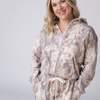 IN STOCK Camo Short Halfzip Hoodie