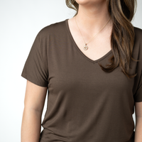 IN STOCK Chloe Cozy Top - Brown