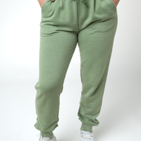 IN STOCK Vintage Wash Joggers - Olive
