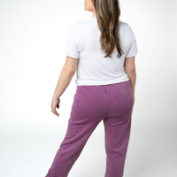 IN STOCK Vintage Wash Joggers - Purple