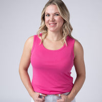 IN STOCK Ava Tank - Hot Pink