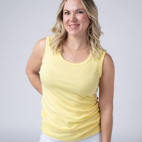 IN STOCK Ava Tank - Yellow FINAL SALE