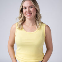 IN STOCK Ava Tank - Yellow FINAL SALE